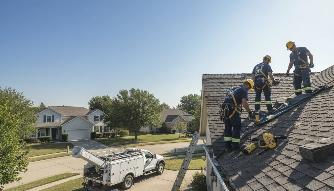 Emergency Roof Repair in Lillian, TX near me